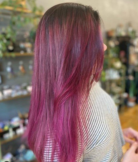 Blush Pink Hair Color