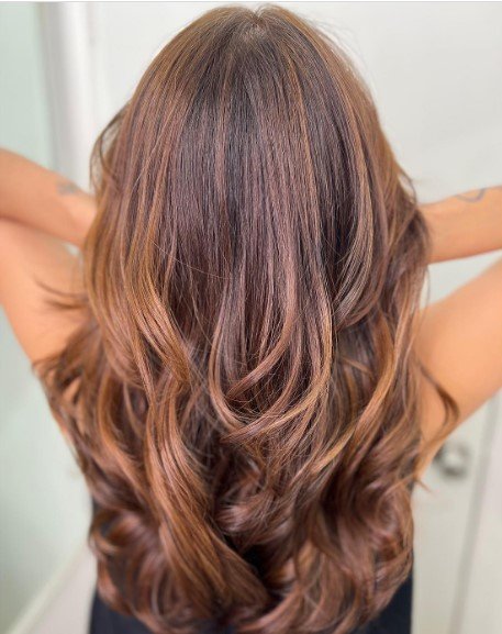 Dark Caramel Hair Color