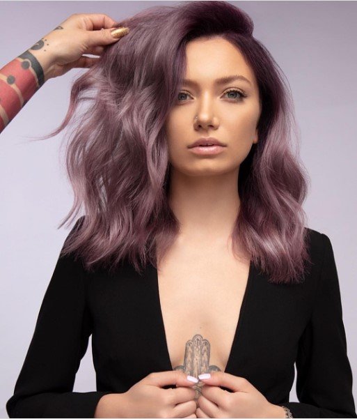 Mauve Mist Hair Color