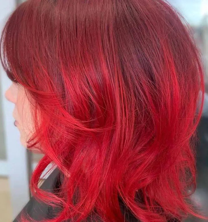 25 Fiery Red Wolf Cut Ideas | Laxary Hair Studio