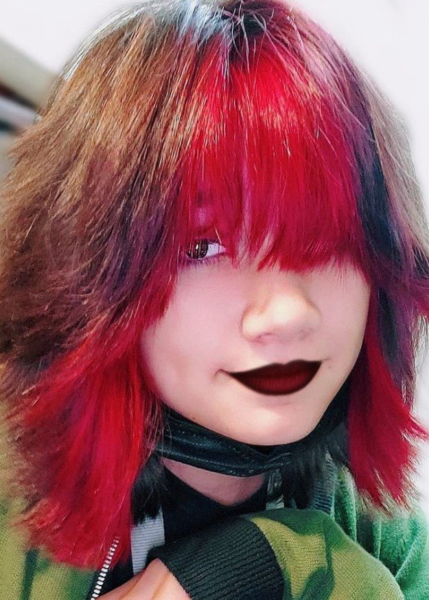 25 Fiery Red Wolf Cut Ideas | Laxary Hair Studio