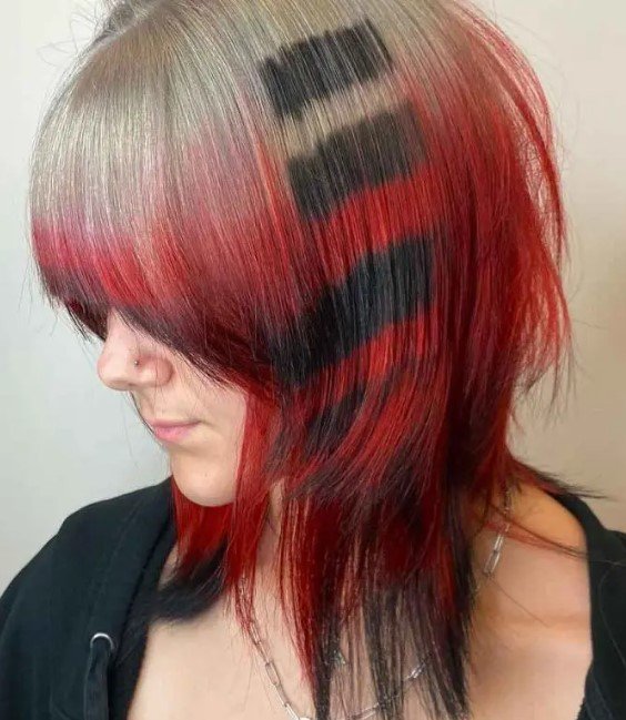 25 Fiery Red Wolf Cut Ideas | Laxary Hair Studio