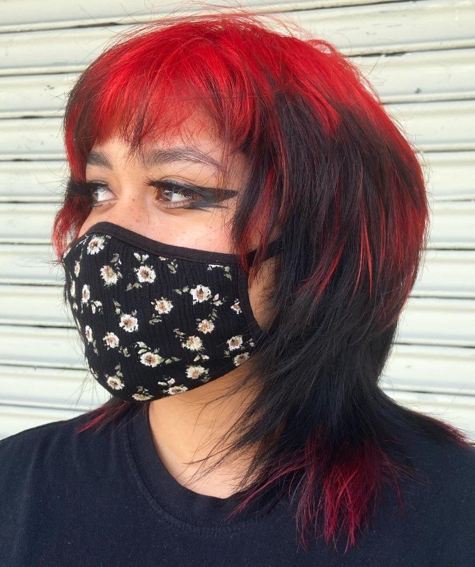 25 Fiery Red Wolf Cut Ideas | Laxary Hair Studio