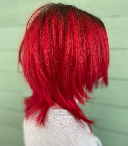 25 Fiery Red Wolf Cut Ideas